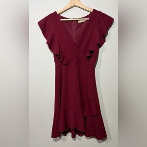 Altar’d State Dress with ruffles size XS